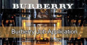 burberry job requirements|LIFE AT BURBERRY.